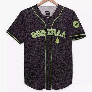 Unisex Godzilla Embroidered Baseball Jersey — BoxLunch Exclusive
